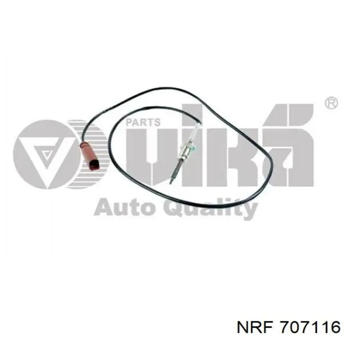 68017 FAE Датчик температури відпрацьованих газів (ВГ), перед фільтром сажі