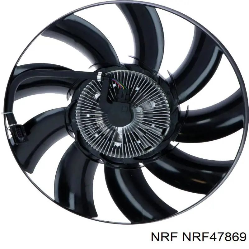 Купити NRF47869 NRF Електровентилятор охолодження в зборі (двигун + крильчатка)