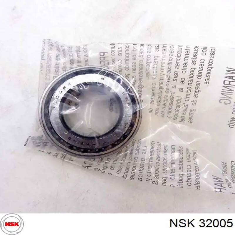 Підшипник маточини задньої, зовнішній 32005 NSK