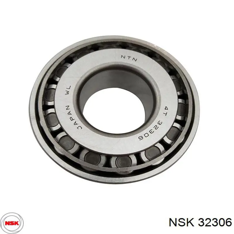 Підшипник маточини передньої, зовнішній NSK 32306 ціна, від 16.33 USD