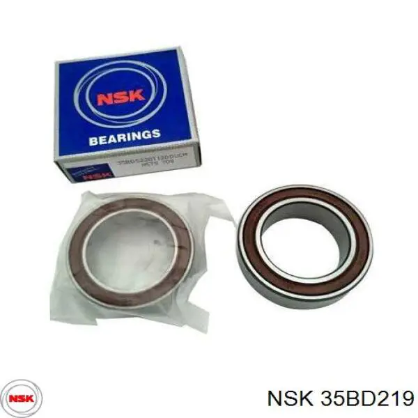 Підшипник муфти компресора кондиціонера NTN 2TS2DF0719LLX2C ціна, від 11.04 USD