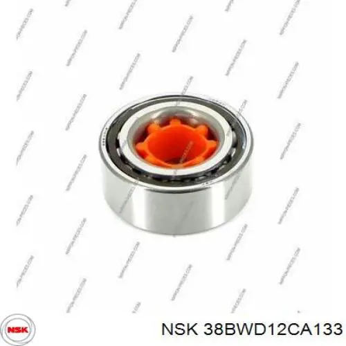 Комплект підшипник маточини передньої NSK 38BWD12CA133 ціна, від 19.00 USD