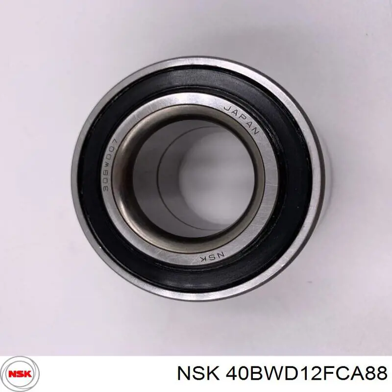 Комплект підшипник маточини передньої NSK 40BWD12FCA88 ціна, від 18.03 USD