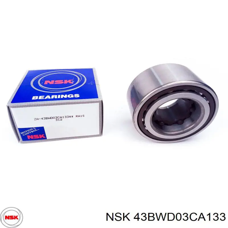 Купити 43BWD03CA133 NSK Підшипник задньої ступиці