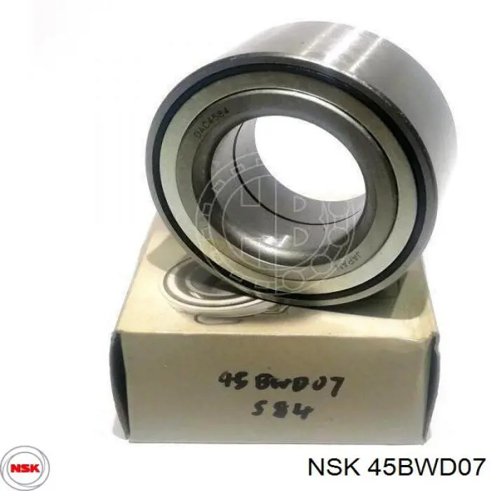 45BWD07 NSK Підшипник маточини передньої