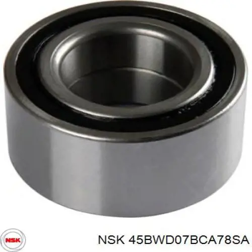 45BWD07BCA78SA NSK Підшипник маточини передньої