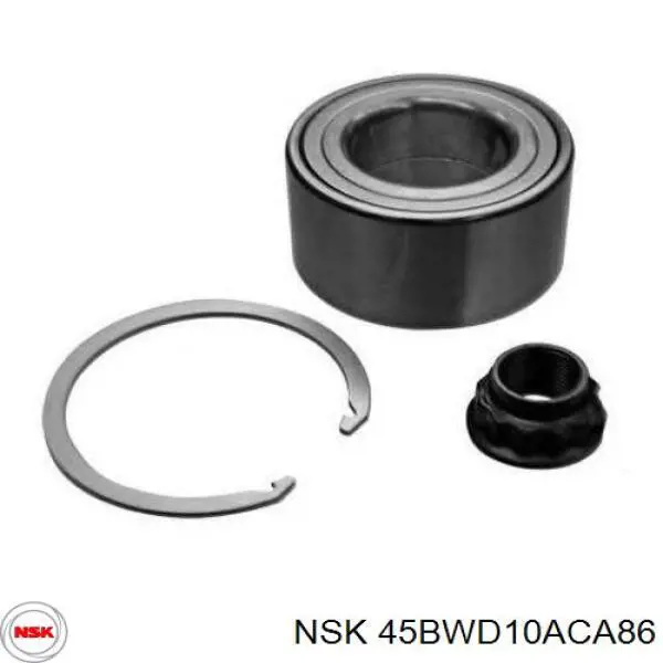 Підшипник ступиці 45BWD10ACA86 NSK