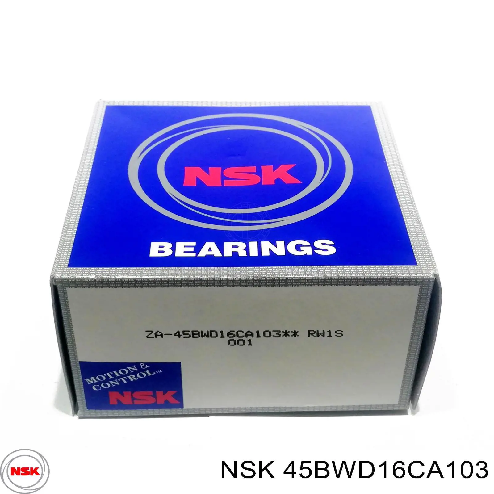 45BWD16CA103 NSK Підшипник маточини передньої