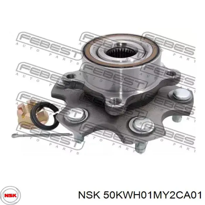 Купити 50KWH01MY2CA01 NSK Маточини передніх коліс
