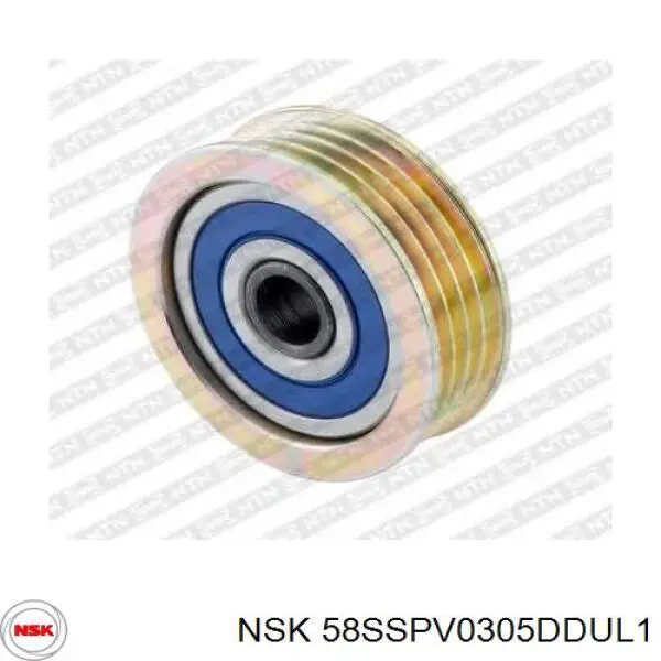 Натяжний ролик NSK 58SSPV0305DDUL1 ціна, від 21.80 USD