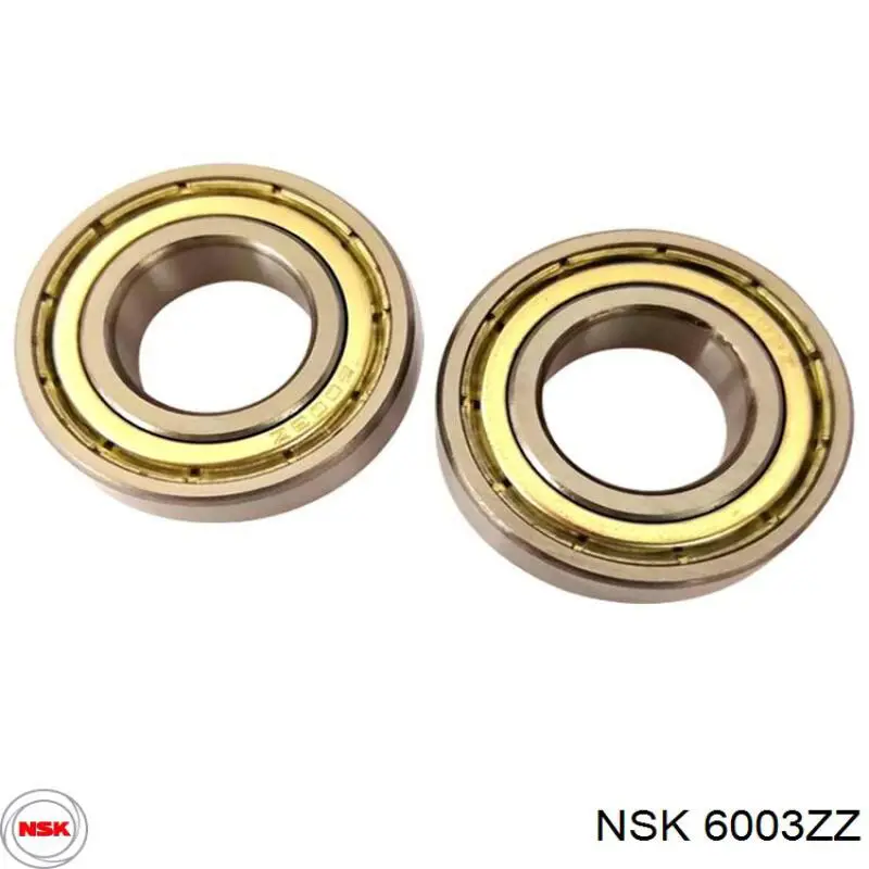 6003ZZ NSK Підшипник генератора