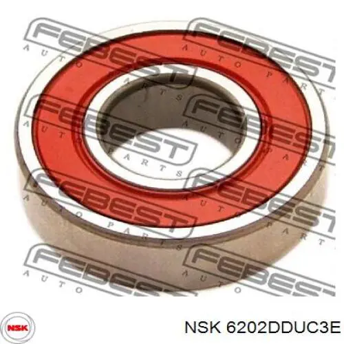 6202DDUC3E NSK Підшипник генератора