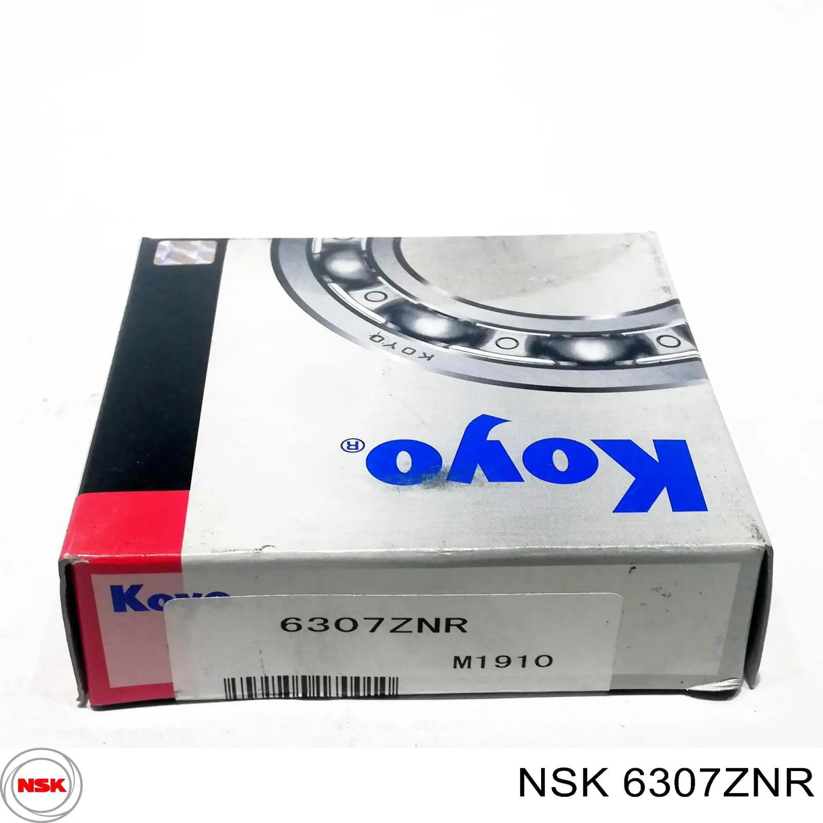 Підшипник вторинного валу коробки Koyo 6307NRC3 ціна, від 14.28 USD