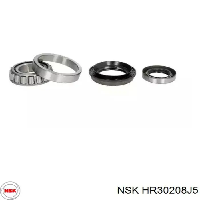 Тяга рульова поперечна NSK HR30208J5 ціна, від 10.63 USD