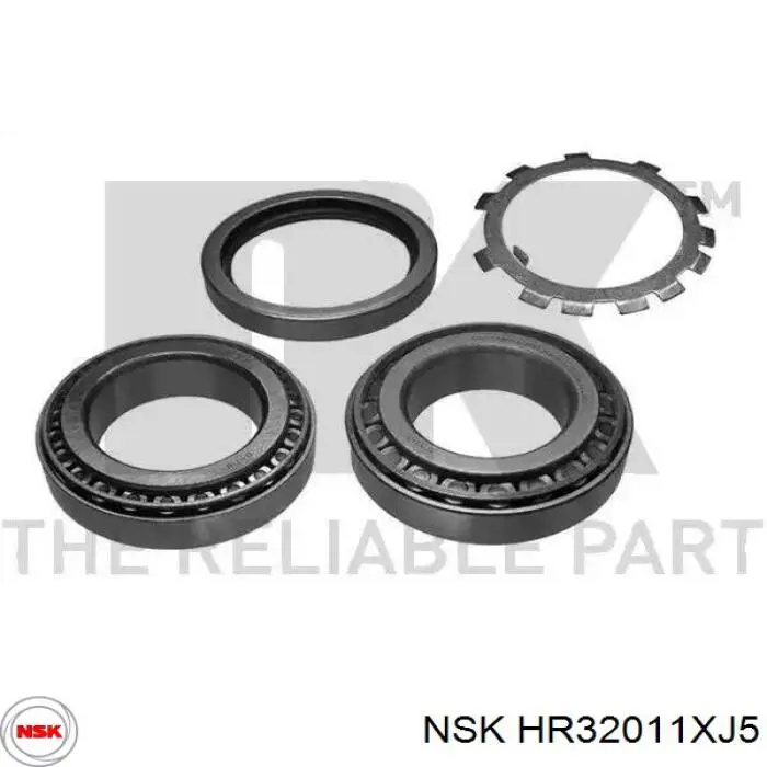 HR32011XJ5 NSK Передній підшипник колеса