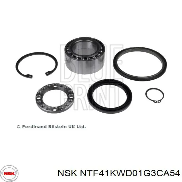 NTF41KWD01G3CA54 NSK Підшипник маточини передньої