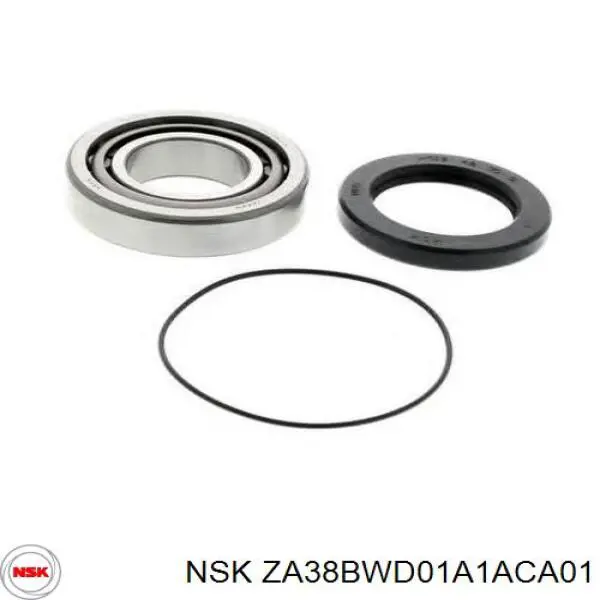 Комплект підшипник маточини передньої NSK ZA38BWD01A1ACA01 ціна, від 16.40 USD