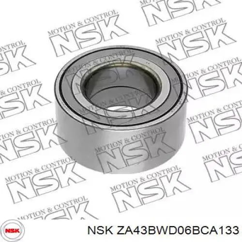 Комплект підшипник маточини передньої NSK ZA43BWD06BCA133 ціна, від 28.56 USD
