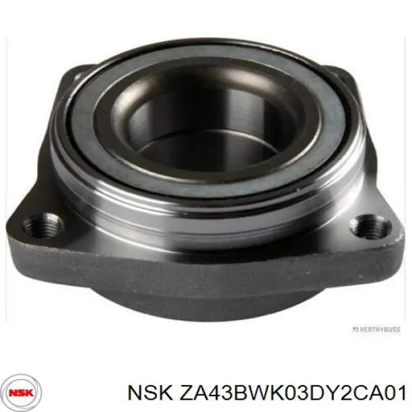 Комплект підшипник маточини передньої NSK ZA43BWK03DY2CA01 ціна, від 28.37 USD
