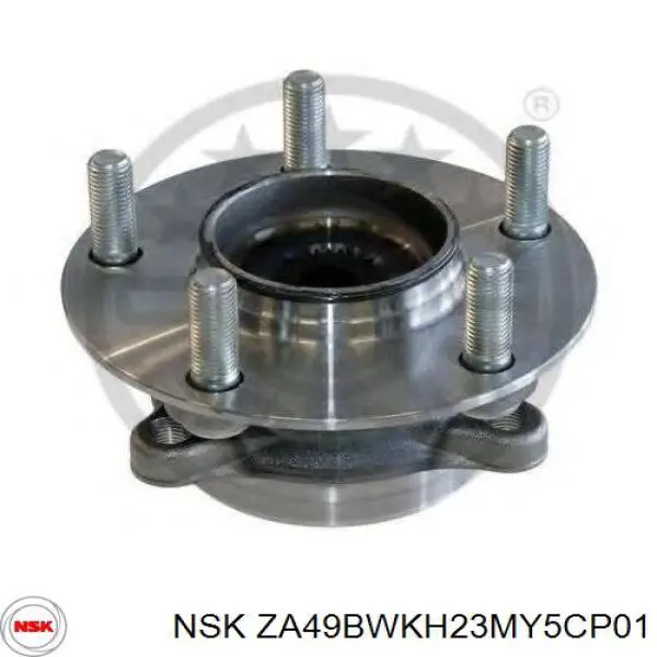 Маточини задніх коліс NSK ZA49BWKH23MY5CP01 ціна, від 52.66 USD