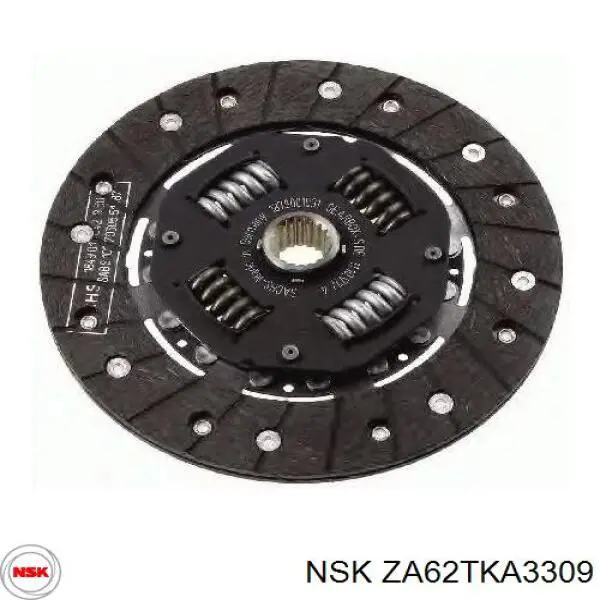 Вижимний підшипник ZA62TKA3309 NSK