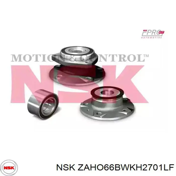 Купити ZAHO66BWKH2701LF NSK Маточини передніх коліс