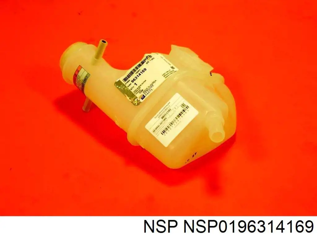 Бачок системи охолодження двигуна розширювальний NSP NSP0196314169 ціна, від 9.75 USD