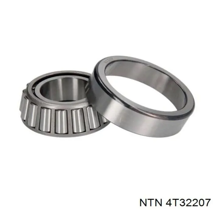 Комплект підшипник маточини передньої NTN 4T32207 ціна, від 13.94 USD