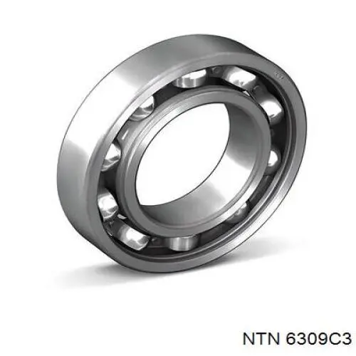 Підшипник маточини зовнішній, передньої/задньої SKF 6309C3 ціна, від 11.94 USD