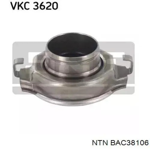 BAC38106 NTN підшипник вижимний зчеплення