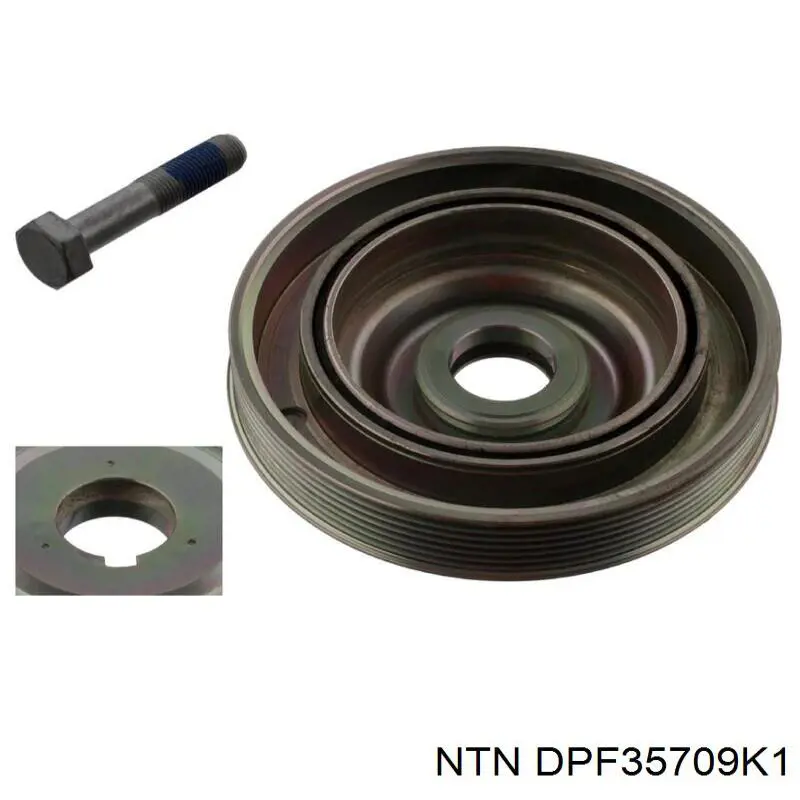 Купити DPF35709K1 NTN Шків колінчастого вала