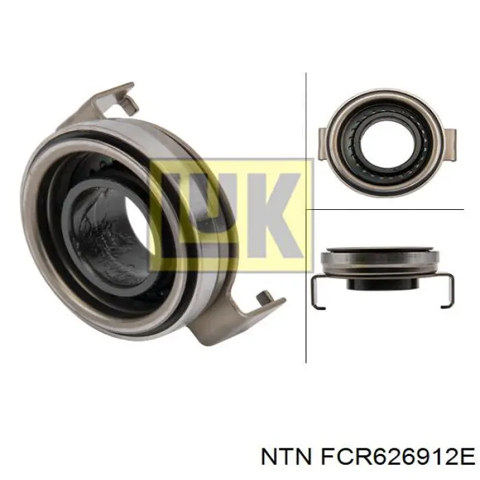 Вижимний підшипник NTN FCR626912E ціна, від 27.26 USD