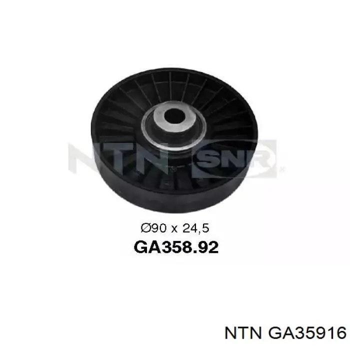 GA35916 NTN ролик приводного ременя, паразитний