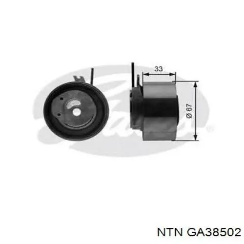 GA38502 NTN ролик натягувача приводного ременя
