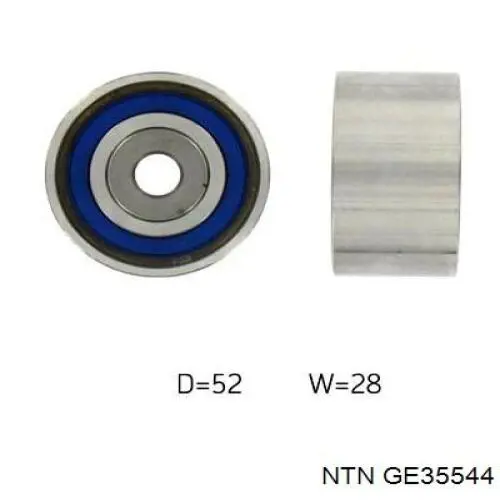 GE35544 NTN ролик ременя грм, паразитний