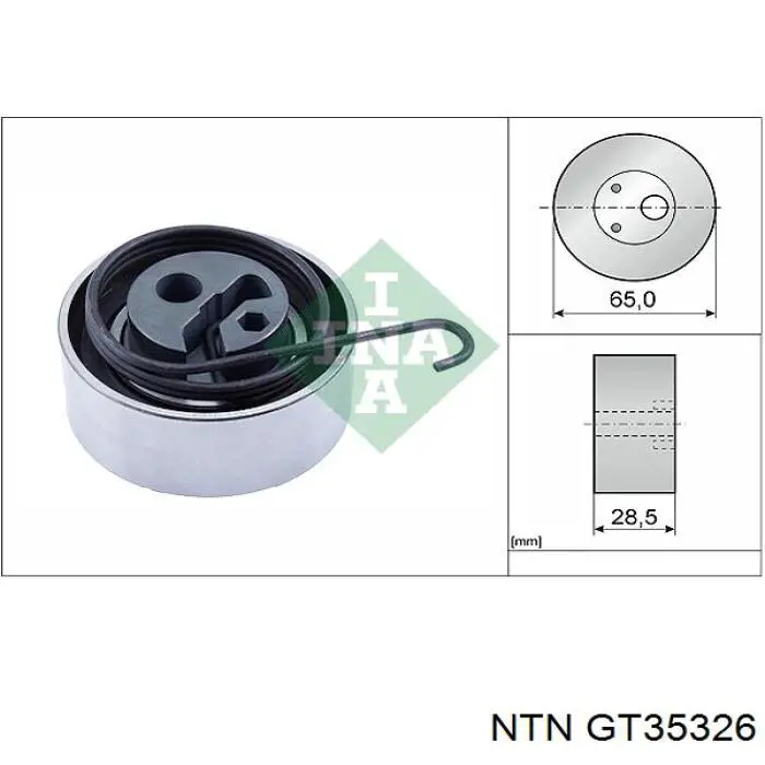 GT35326 NTN Ролик натягувач
