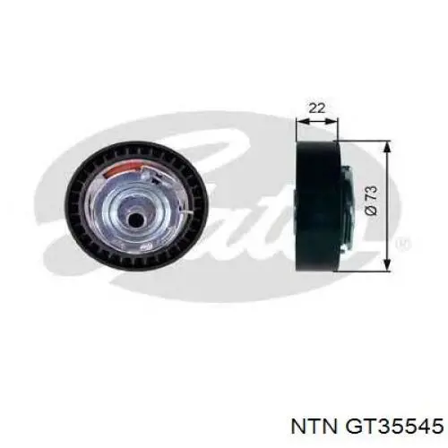 Купити GT35545 NTN Натяжний ролик