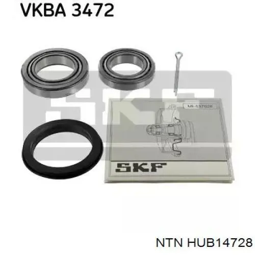 Маточина задня права HUB14728 NTN