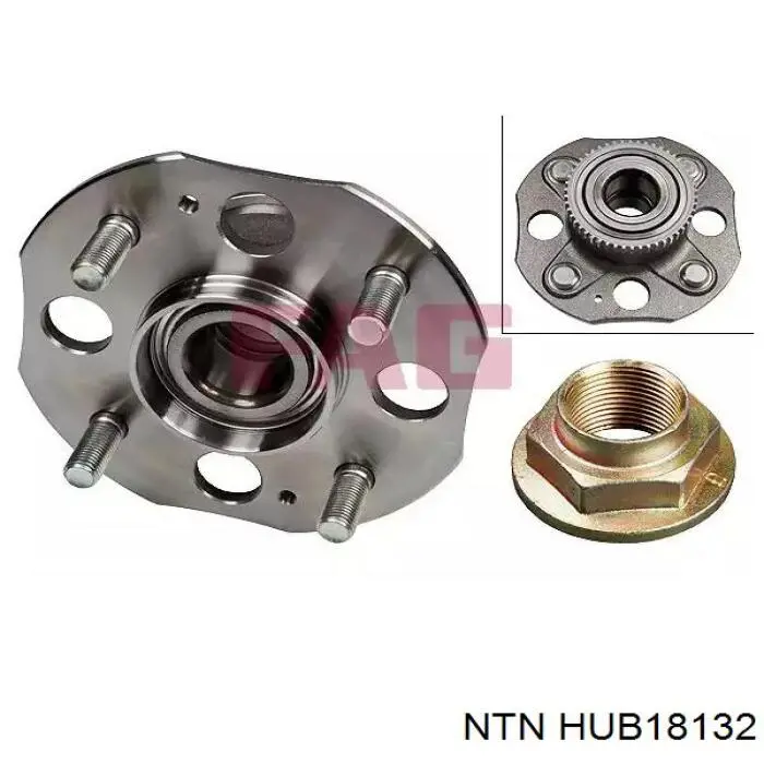 Задня маточина HUB18132 NTN