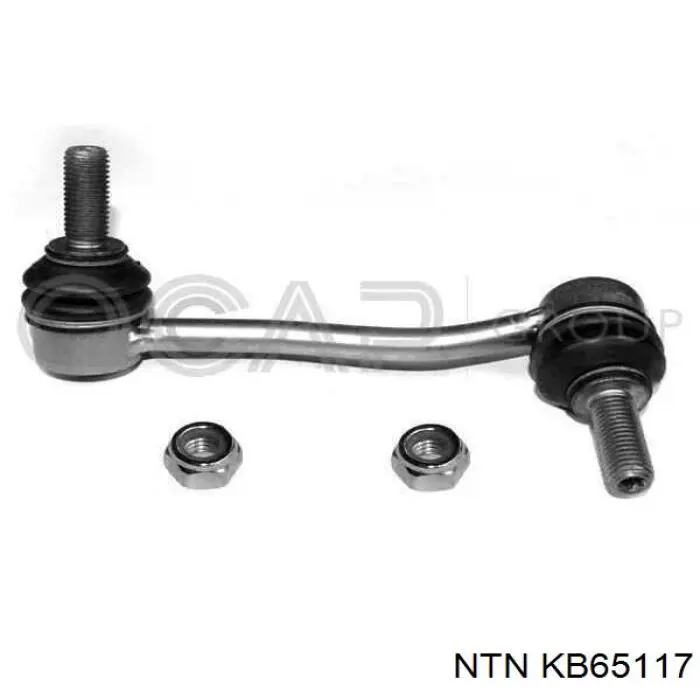 Опора амортизатора переднього KB65117 NTN