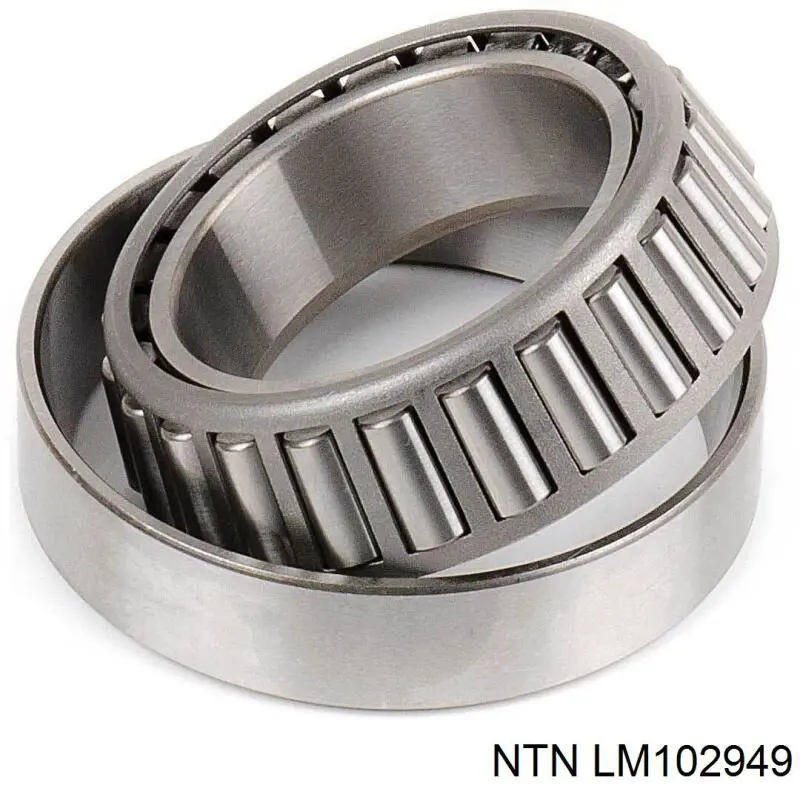 Комплект підшипник маточини передньої NTN LM102949 ціна, від 16.95 USD