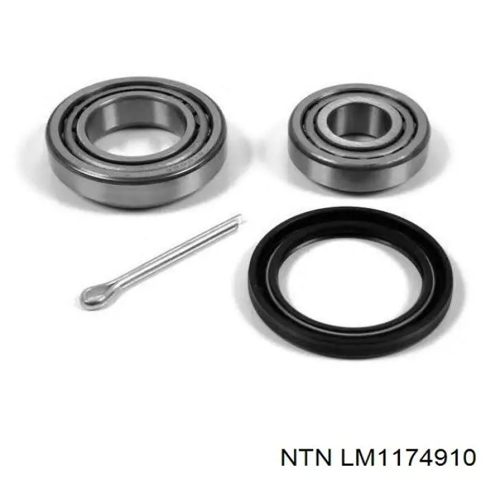 Купити LM1174910 NTN Підшипник маточини задньої, зовнішній