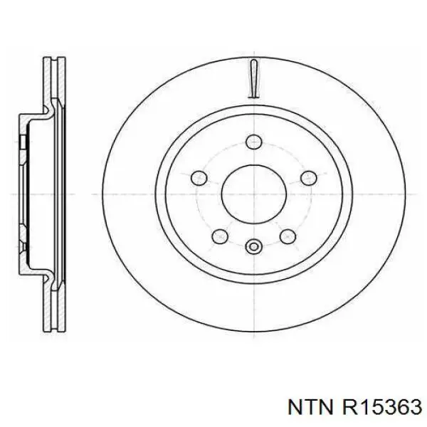 Маточина колеса передня NTN R15363 ціна, від 102.46 USD