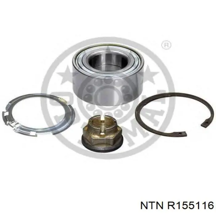 R155116 NTN Підшипник маточини передньої