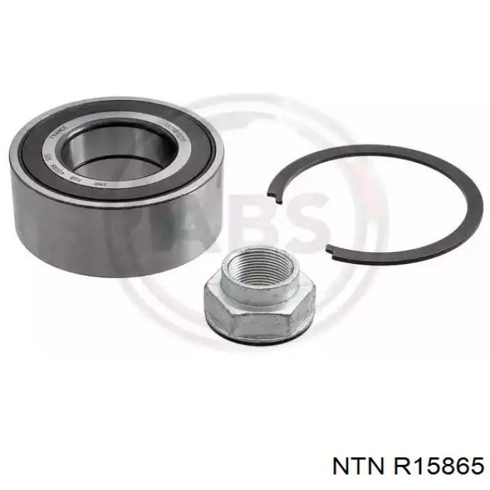 Комплект підшипник маточини передньої NTN R15865 ціна, від 33.84 USD
