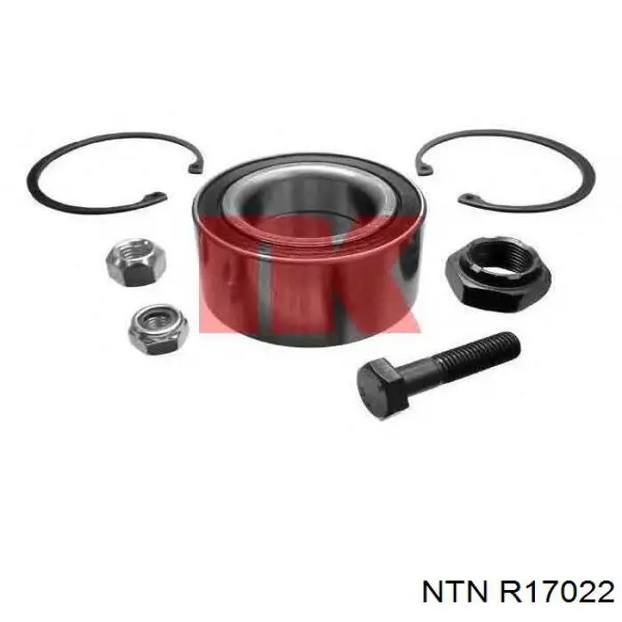 Комплект підшипник маточини передньої NTN R17022 ціна, від 16.69 USD