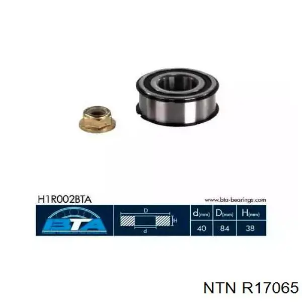 Задня маточина R17065 NTN