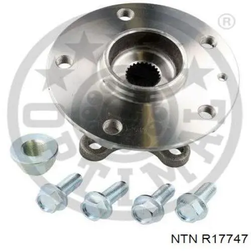 Маточини задніх коліс NTN R17747 ціна, від 104.95 USD