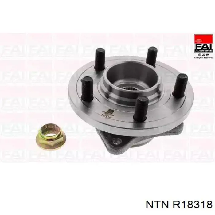 Маточина колеса передня NTN R18318 ціна, від 110.05 USD
