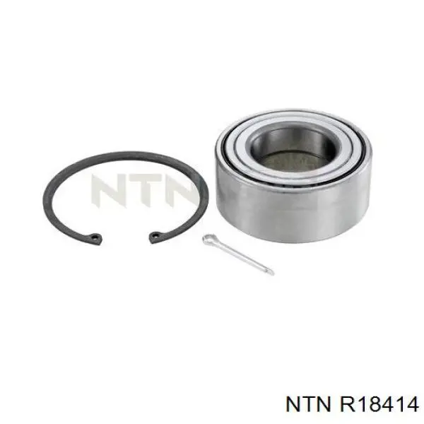 Комплект підшипник маточини передньої NTN R18414 ціна, від 28.95 USD